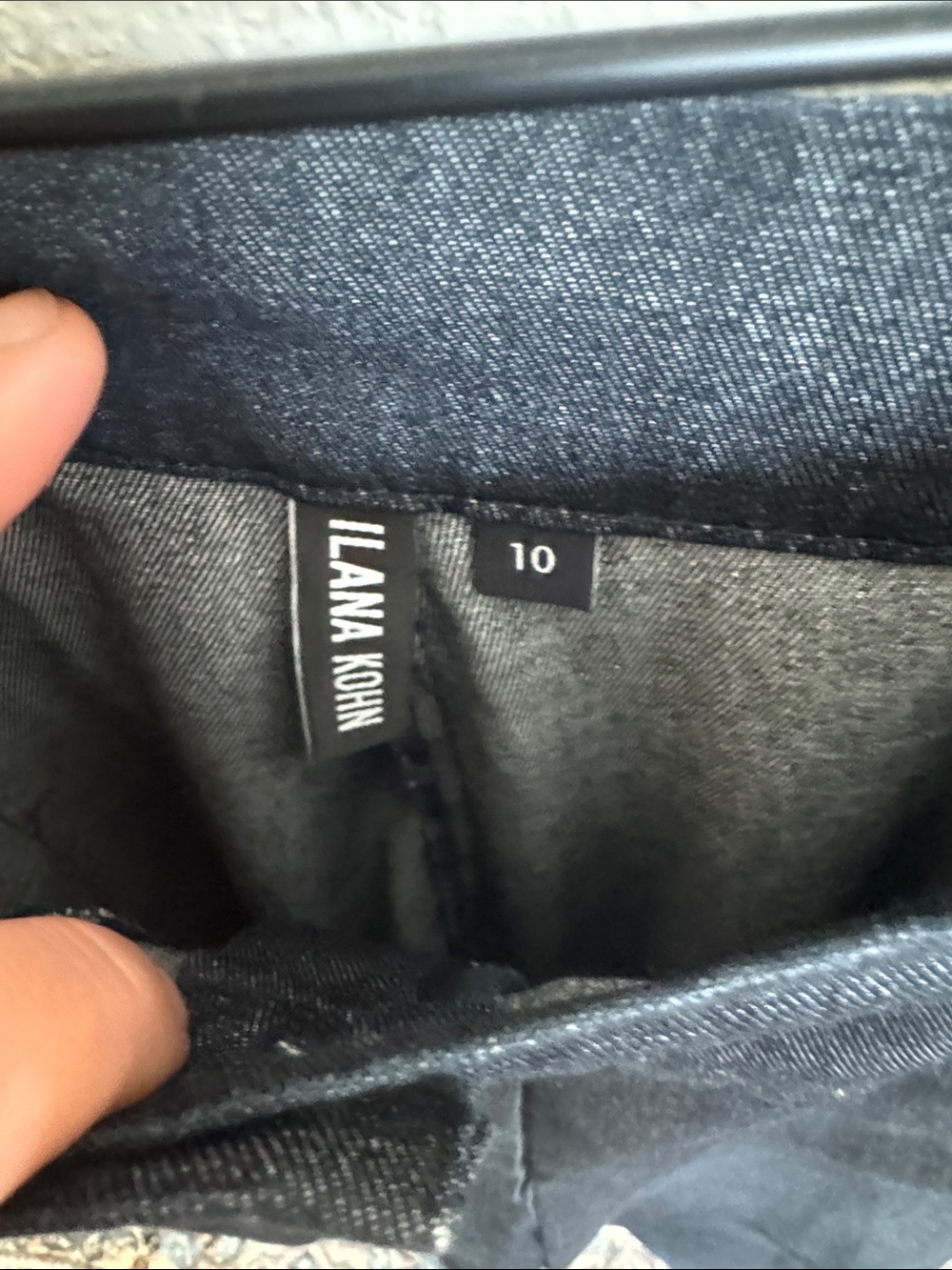 Ilana Kohn Huxie Pant - lightweight denim - 10 - Picture 3 of 6